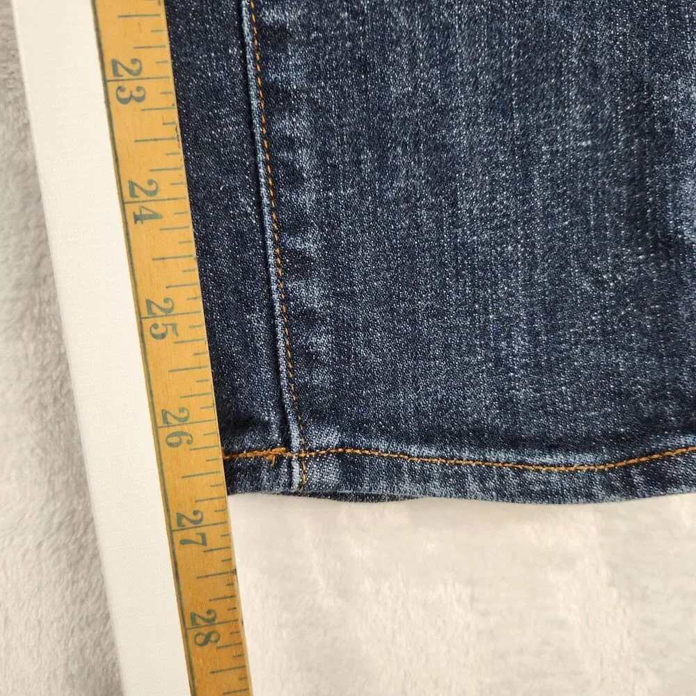 J. Crew Toothpick Skinny Jeans Womens 25 Denim Stretch Low Rise 5‎ Pocket Pants